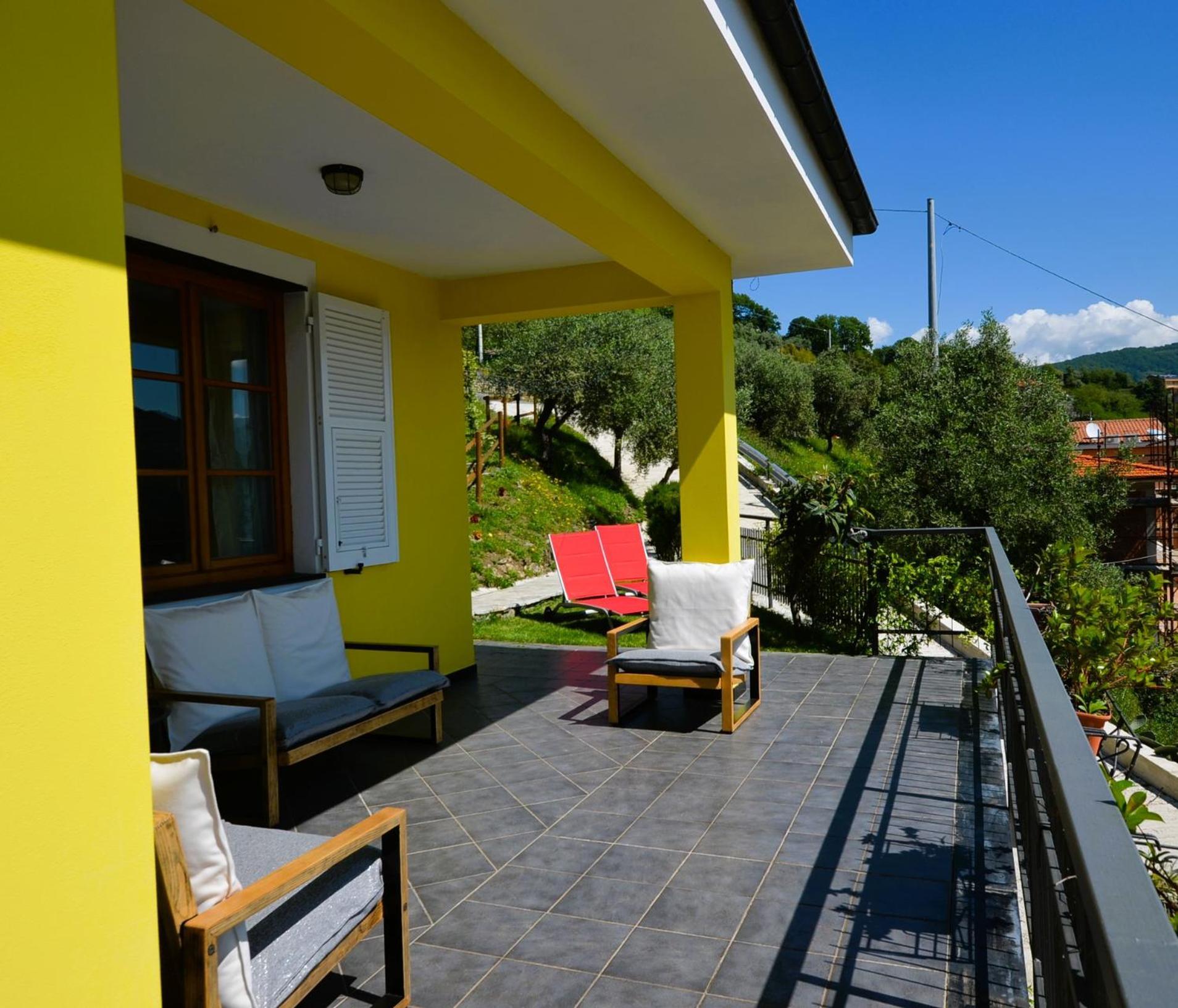 Le Drupe Villa Chiavari Buitenkant foto