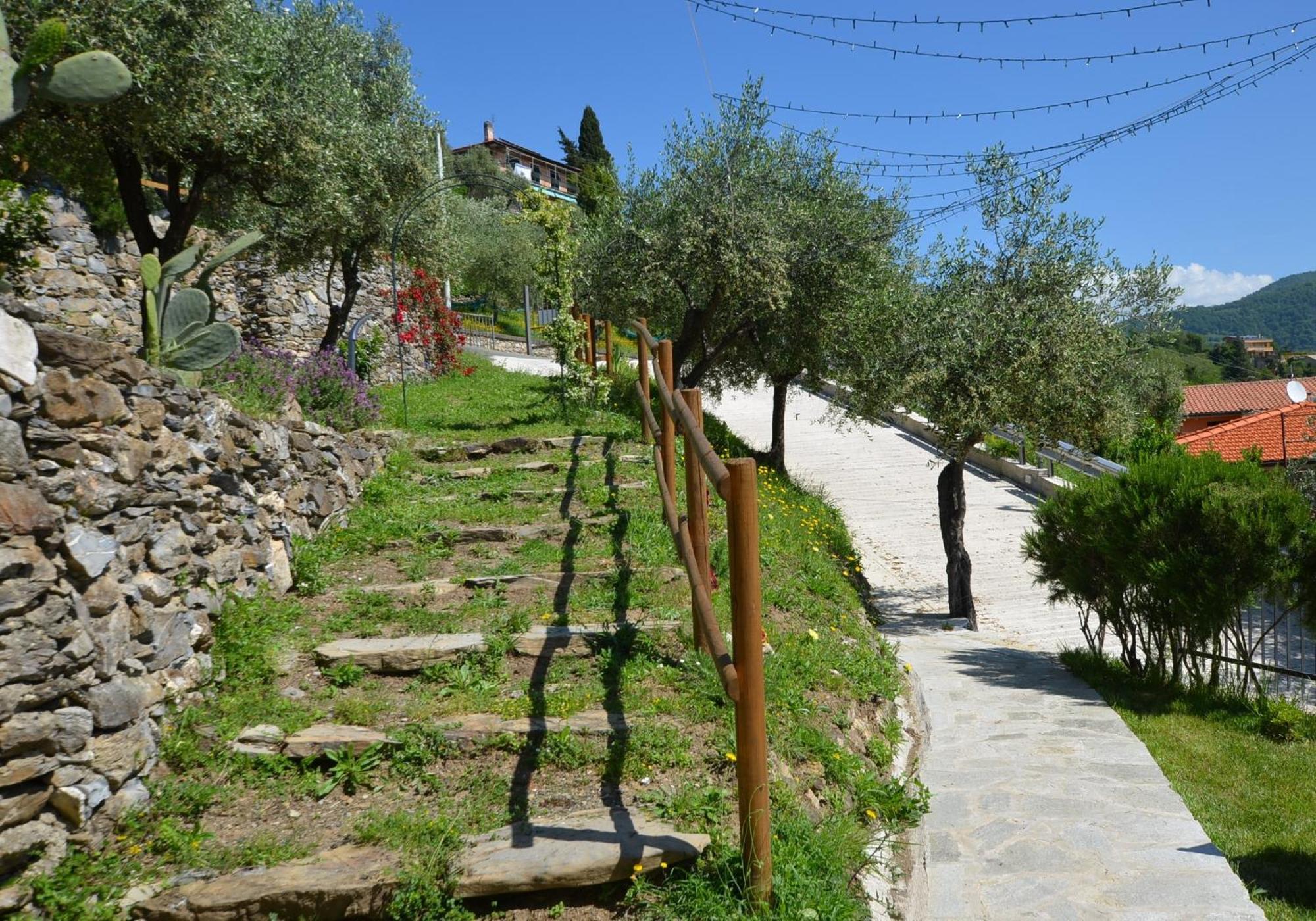Le Drupe Villa Chiavari Buitenkant foto