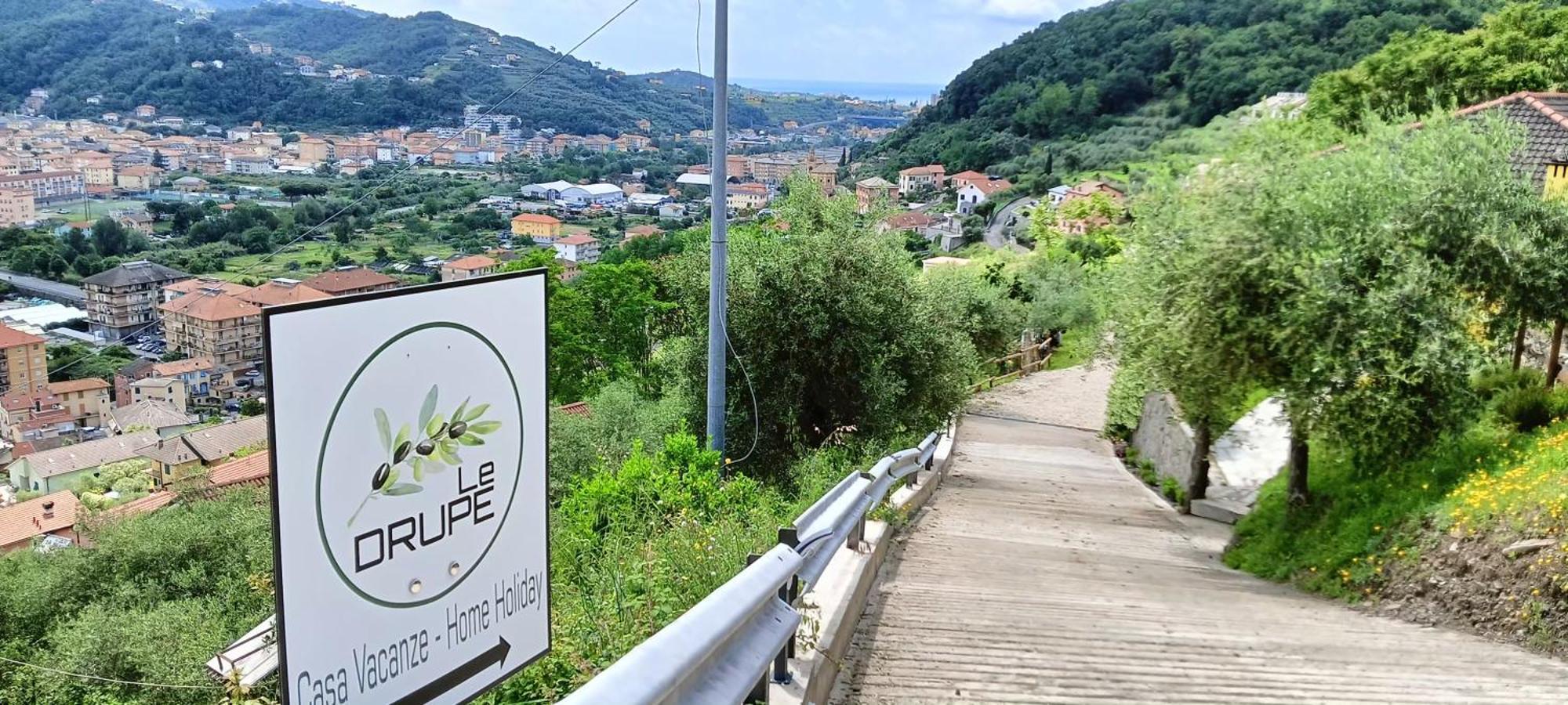 Le Drupe Villa Chiavari Buitenkant foto